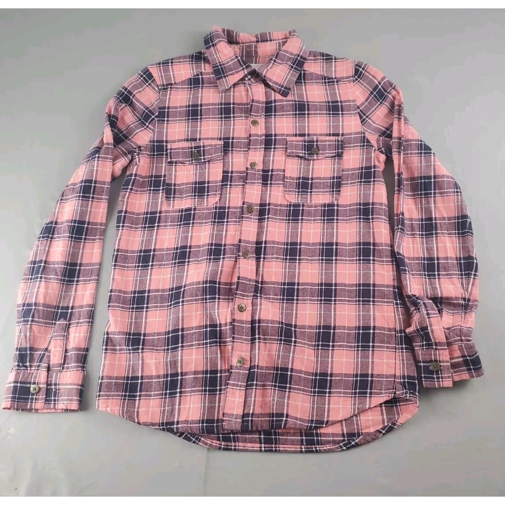 SPELL AND THE GYPSY COLLECTIVE Womens Shirt XS Maverick Organic Plaid Flannel
